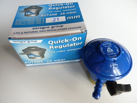 BUTANE REGULATOR 21MM
